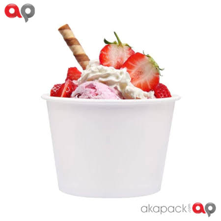 Cup Ice Cream 8,5oz — Gelas Papper Cup · grosir kemasan Akapack