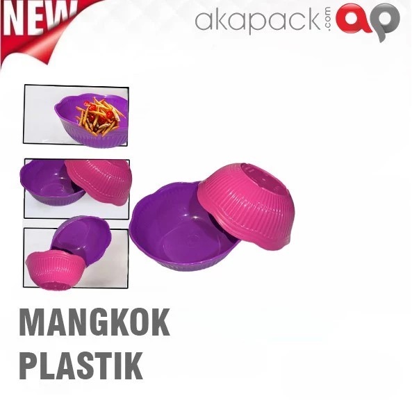 BK Mangkok Plastik — Aneka Tray Plastik, Puding, Cake, Telur, & Mochi · grosir kemasan Akapack