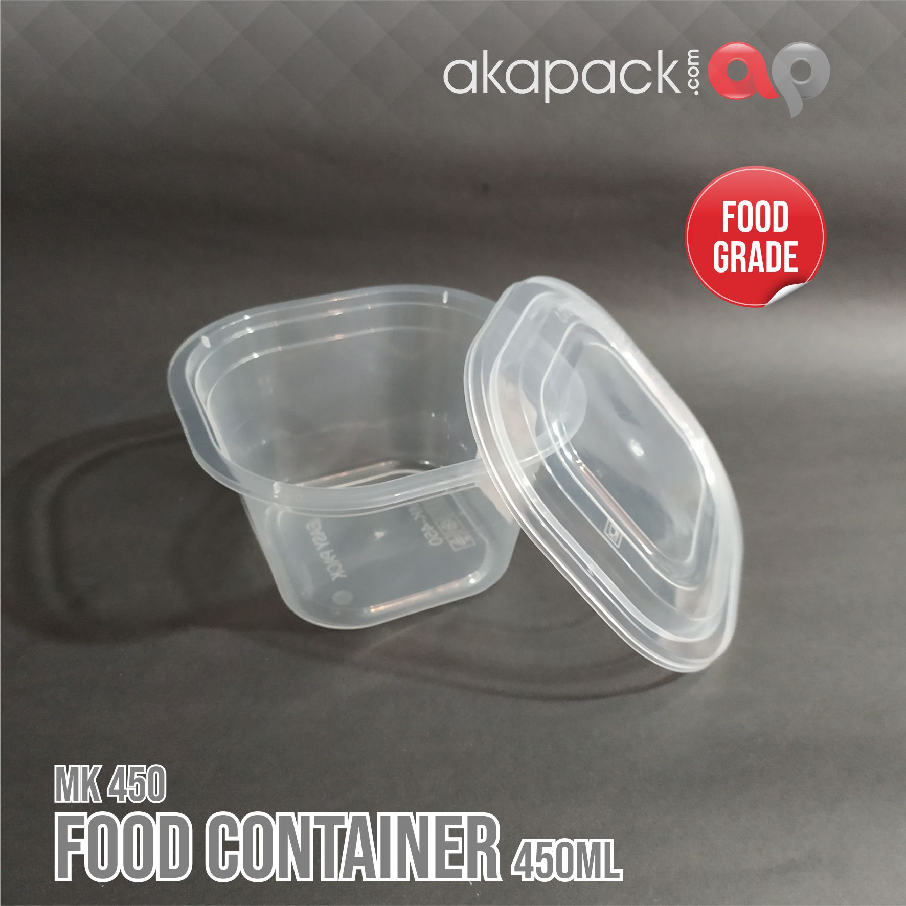 Easypack Thinwall Mk-450 Isi 25 — Wadah Thinwall Plastik · grosir kemasan Akapack