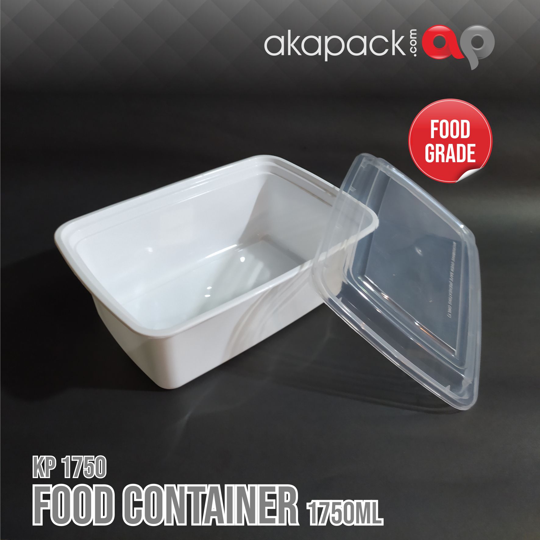 Easypack Thinwall Kp-1750  Isi 30Pcs — Wadah Thinwall Plastik · grosir kemasan Akapack
