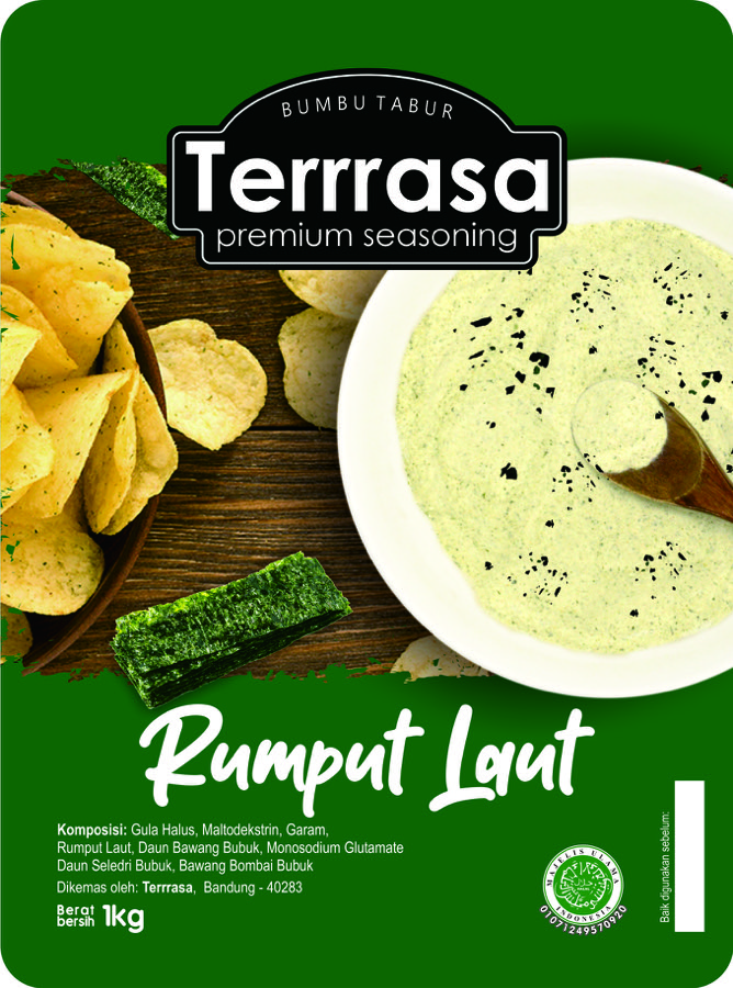 Bumbu Tabur Rumput Laut With Nori — Aneka Bumbu Tabur/seasoning For Snack · grosir kemasan Akapack