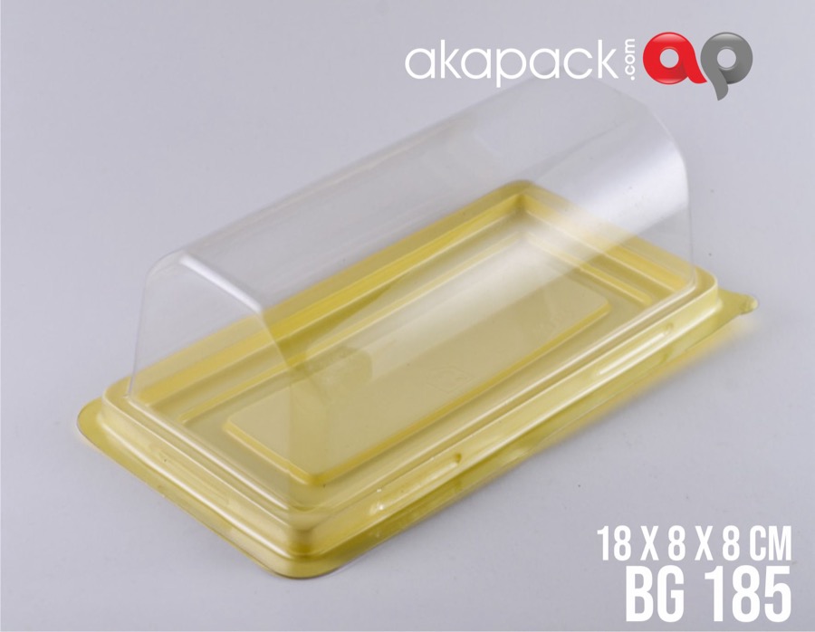 BG 180 Putih — Aneka Tray Plastik, Puding, Cake, Telur, & Mochi · grosir kemasan Akapack