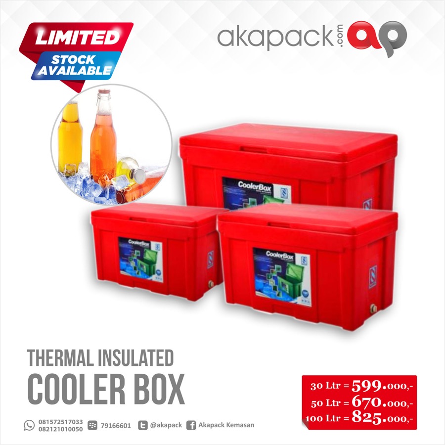 Cooler Box Retail 35 Liter Marvel — Cool Box · grosir kemasan Akapack