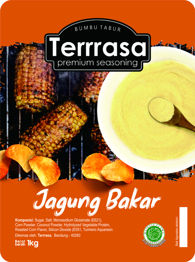 Bumbu Tabur Jagung Bakar — Aneka Bumbu Tabur/seasoning For Snack · grosir kemasan Akapack