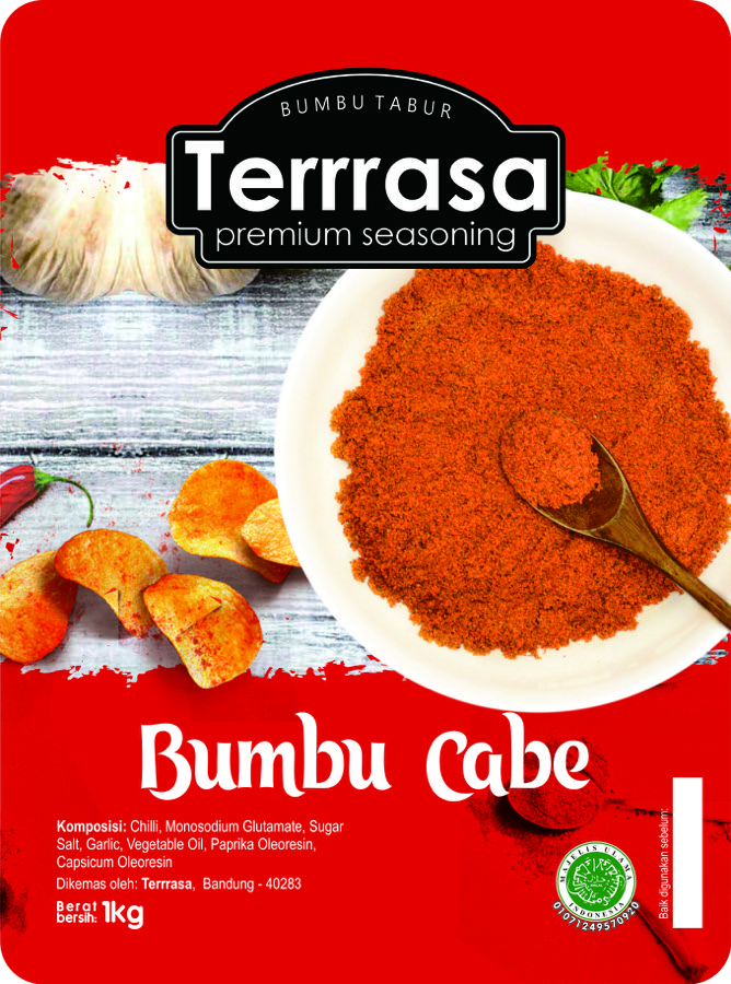 Bumbu Tabur Cabe Midle — Aneka Bumbu Tabur/seasoning For Snack · grosir kemasan Akapack