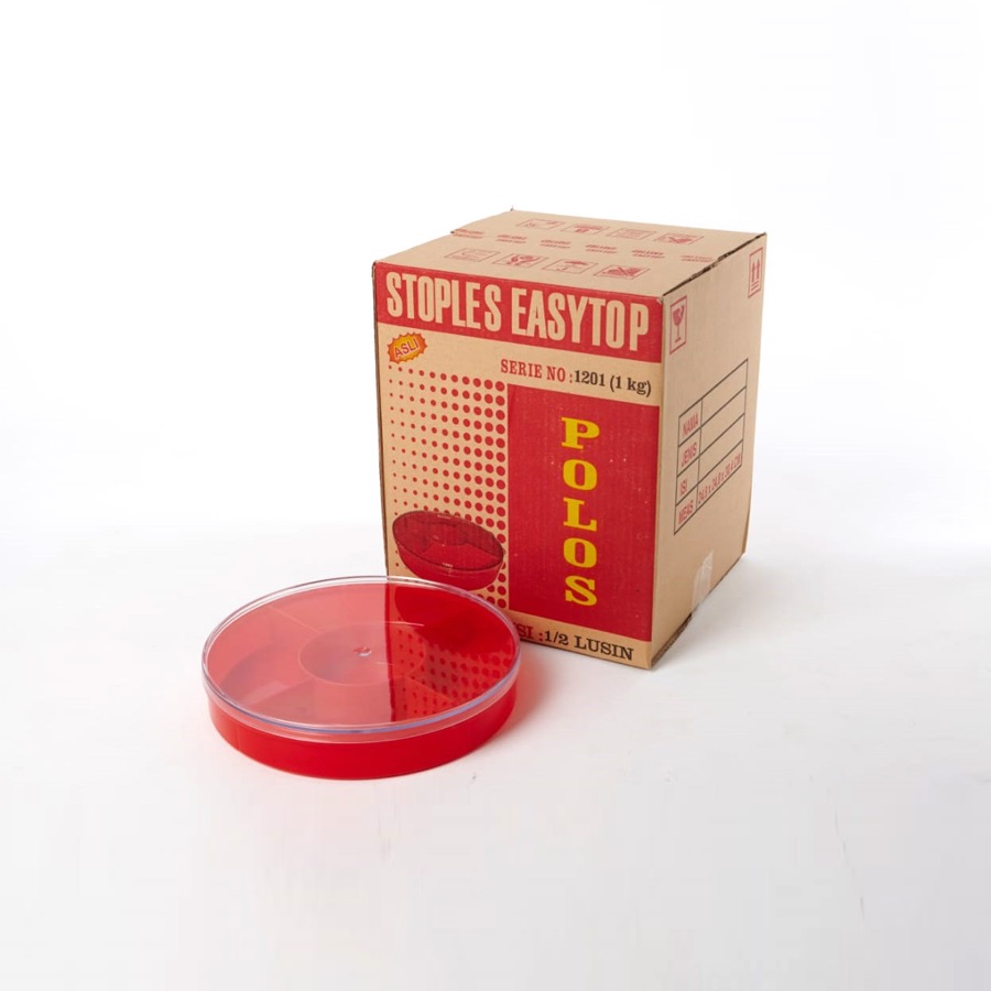 Easytop 1201 Candy Polos 1000Gr Isi 6Pcs — Toples Kue Kering / Cookies · grosir kemasan Akapack