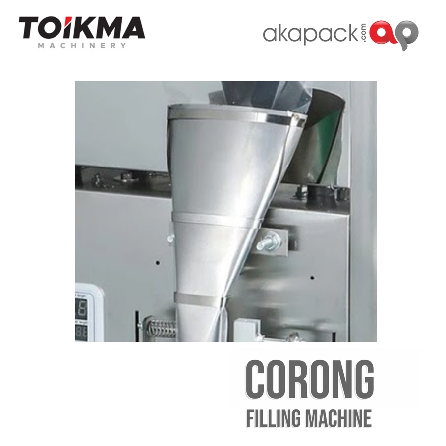 Bag Former/Corong Penakar Size 18Cm "Toikma" — Spare Part Mesin · grosir kemasan Akapack